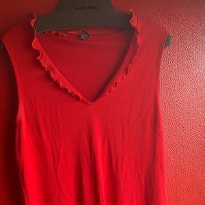 Precious Gap Dress with Ruffle Collar